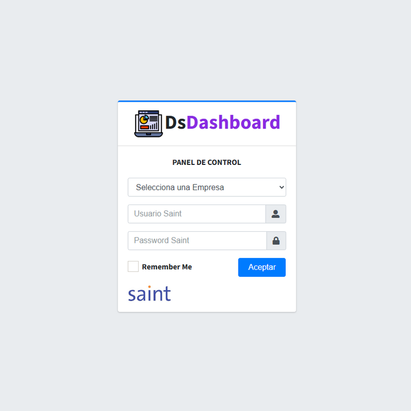 DS DashBoard Login