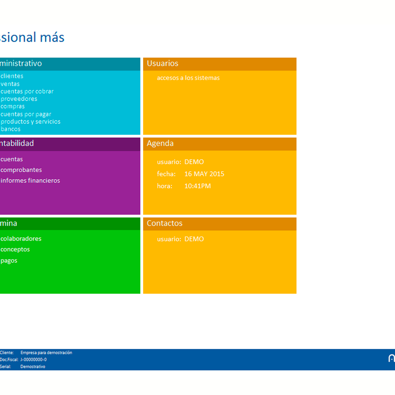 SAINT Professional Inicio