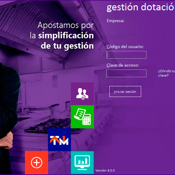 SAINT Enterprise ERM Talento Humano Gestion Dotacion Login